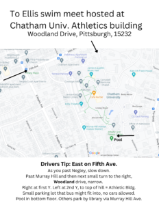 Map to Chatham's pool